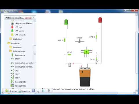 Circuito en Yenka - YouTube