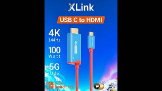(CC25L) USB Type C to HDMI 4K 144Hz - Cabletime #XLink #XLinkJakarta #XLinkSurabaya #XLinkSemarang