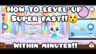 Pet Paradise How to earn exp and level up super fast! Tips and tricks! Make money quickly! screenshot 1