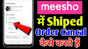 how to cancel shipped order on meesho | how to cancel shipped order on meesho | meesho shopping