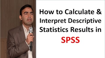 How to calculate and interpret Descriptive Statistics | Mean Median | mode | S.D | charts | in SPSS