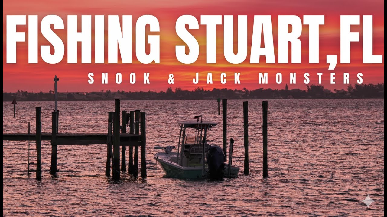 В погоне за крупной рыбой в Дженсене и Стюарте, Флорида