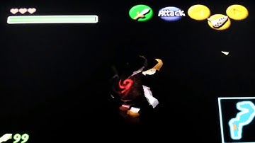 Zelda OOT Cheat Code dark empty ice cavern