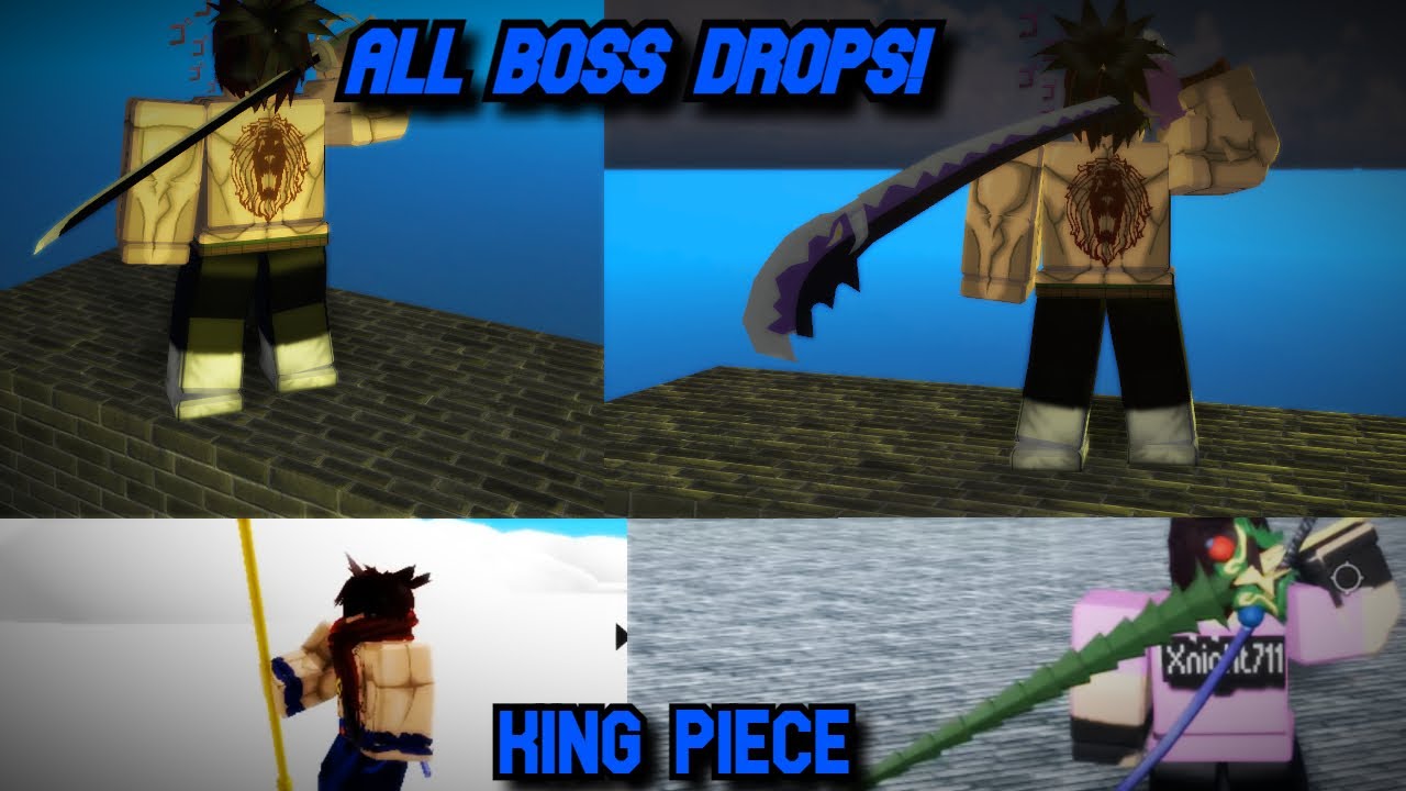 All Boss Drop Items! [King Legacy] 