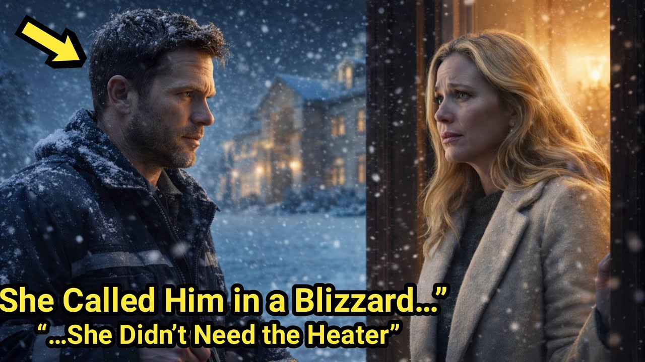 The Billionaire Called a Repairman in a Blizzard… But That Wasn’t the Real Emergency