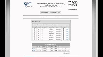 Randomisation Guide: Clustered Randomisation Request