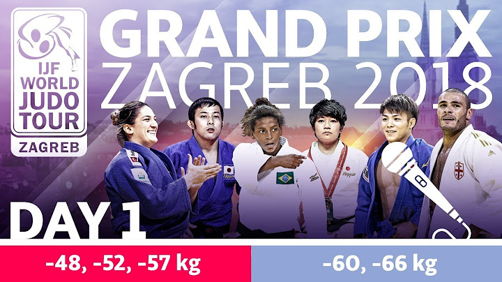 Judo Grand-Prix Zagreb 2018: Day 1
