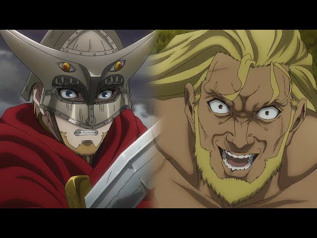 Canuto vs Wulf  VINLAND SAGA SEASON 2 (DUBLADO) 