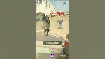 1v3 clutch NO SCOPE Dust2 CS2 #cs2