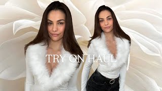 Try On Snowbunny Sweater Paulina Stepowska