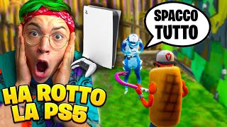 TRUFFATORE NON RIESCE A TRUFFARMI E SPACCA LA PS5*ASSURDO* (Fortnite Salva il Mondo)