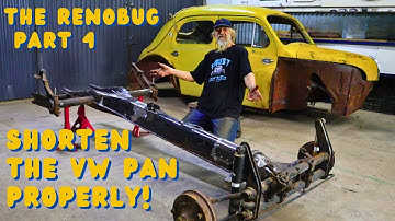How to shorten VW Beetle chassis properly - Birth of the Renobug Part 4