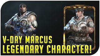 Gears of War 4 Multiplayer - CLASSIC MARCUS IS BACK! V-Day Marcus (Legendary Character Gameplay)