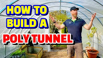🌱 How to Build a Polytunnel Step-by-Step DIY Gardening guide. Grow More All Year Round!🌱