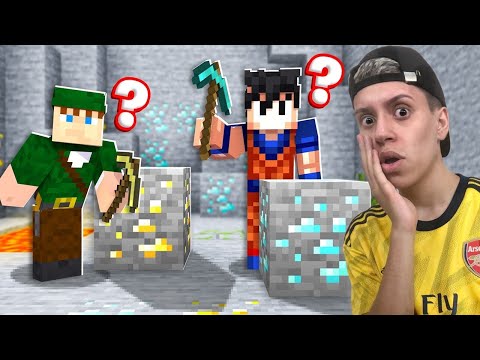 ALDEÃO COMEÇOU TRABALHAR E VIROU ARQUEIRO!! MINECRAFT ERA DA REDSTONE #12 