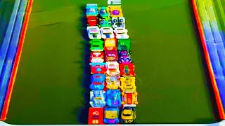 Hot Wheels Treadmill Racing - 27 Cars Knockout Tournament #shorts #fyp #foryou #foryoupage #viral