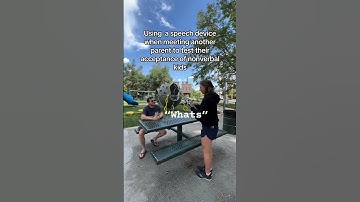 Using AAC Communication at the Playground #aac #communication #parenting