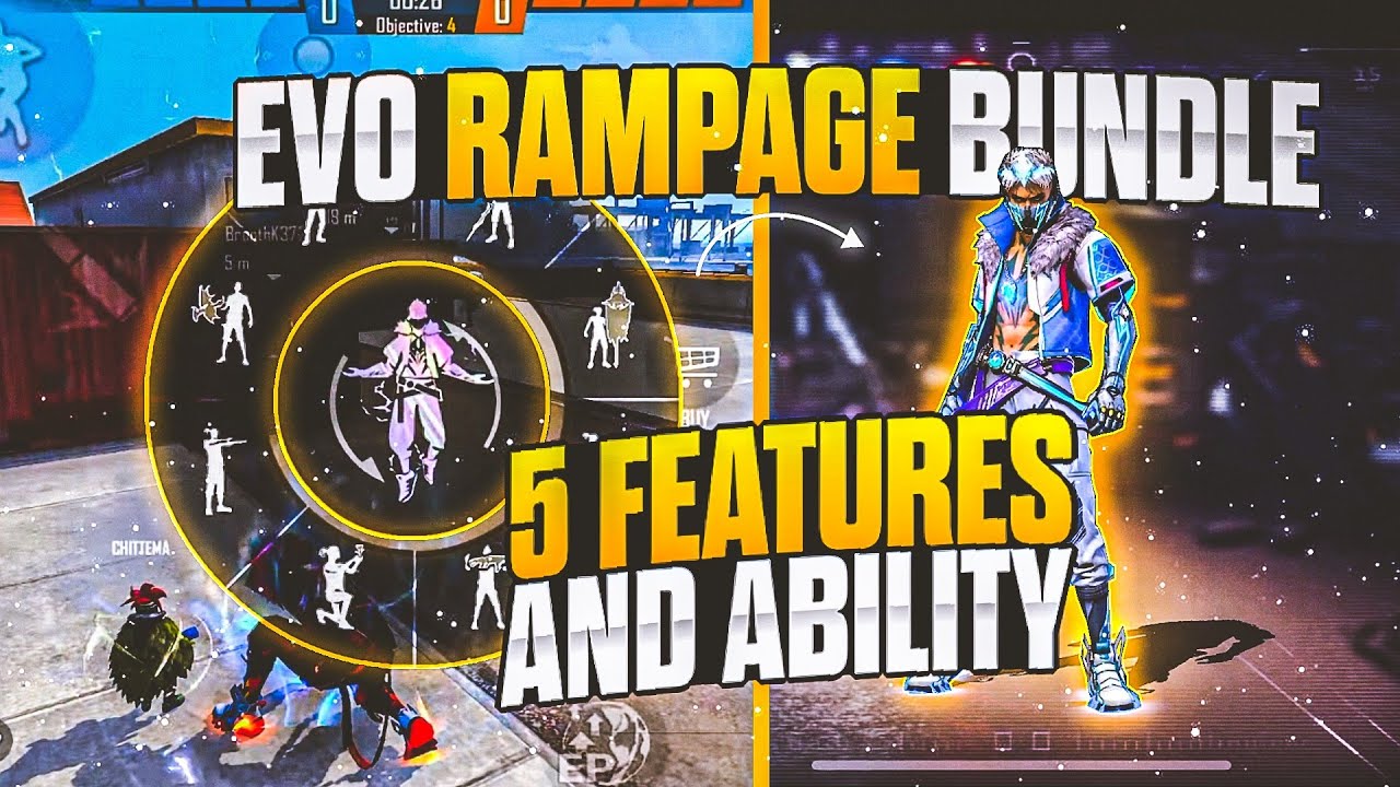 ONLY 0.077% PLAYER KNOW THI TRICKS || FREEFIRE NEW RAMPAGE BUNDLE - JENISH GAMING