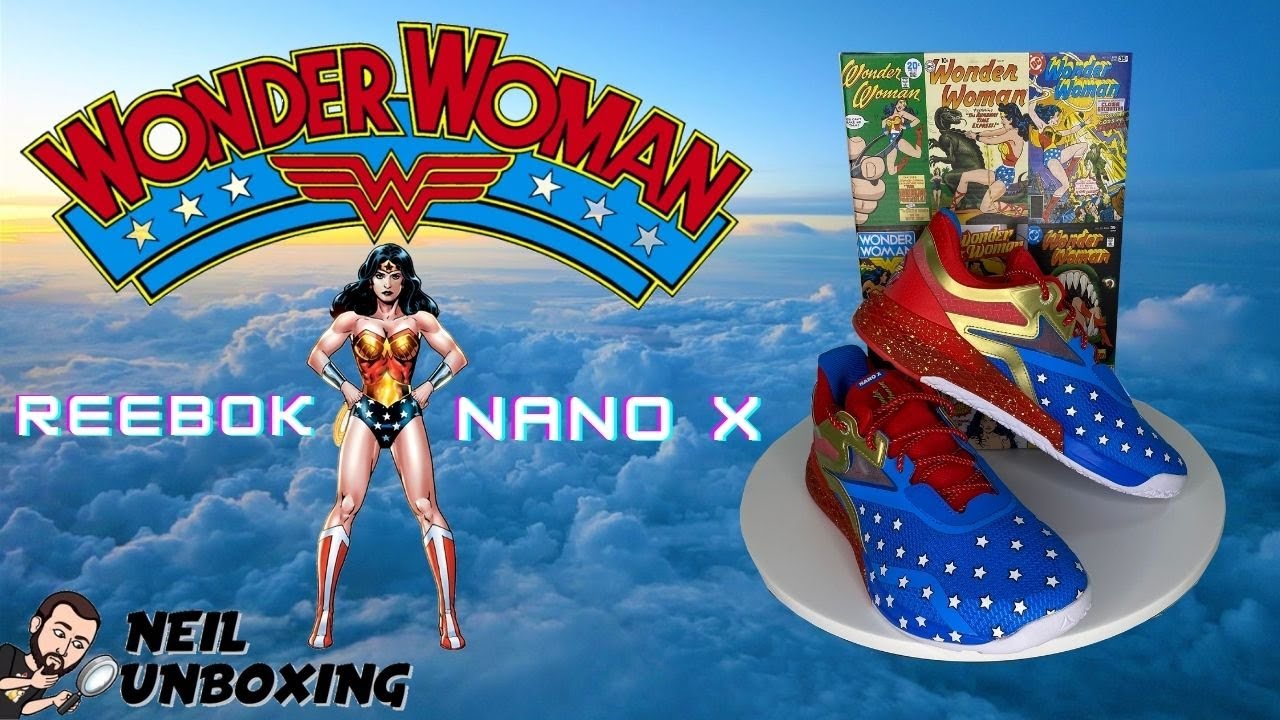 UNBOXING REEBOK NANO X WONDER WOMAN 