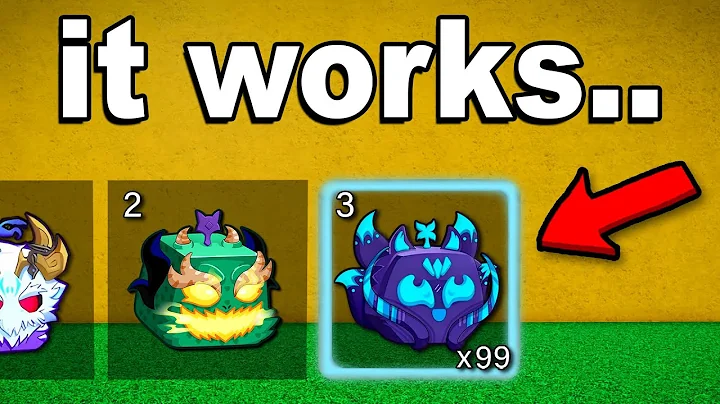 Testing "100% Mythical Fruit" Glitches in Blox Fruits