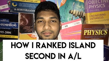How I ranked Island second in GCE A/L #My study routine_M. Roshen Akthar