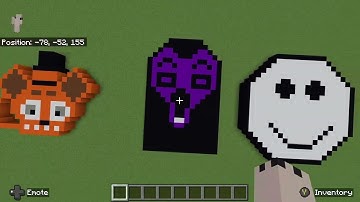 Every NN_MALL Nextbot from Nico’s Nextbots built in Minecraft