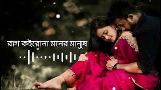 রাগ কইরো না মনের মানুষ মাপ কইরা দাও আমারে|slowed reverb |lofi music