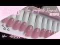 How to make press on nails in depth | French tip press on nails tutorial How to pack press on nails