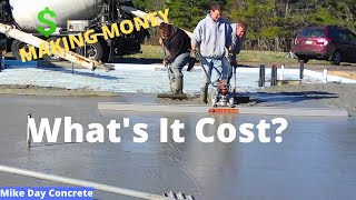 Insulated Concrete Slab for a House 60' X 32'  (What's it Cost?)