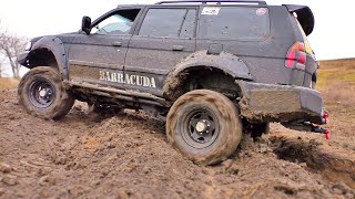 Mitsubishi Pajero Sport vs DODGE RAM 5.7 hemi [MUD OFF Road]