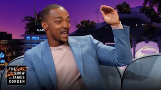 That Time Anthony Mackie Fell Off a Roof