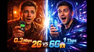 2G vs 3G vs 4G vs 5G vs 6G 🔥 Full Evolution Complete Tech Guide