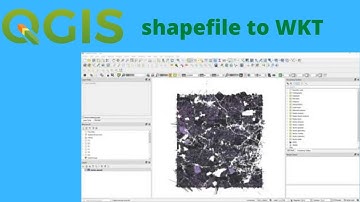 SHP to WKT in QGIS