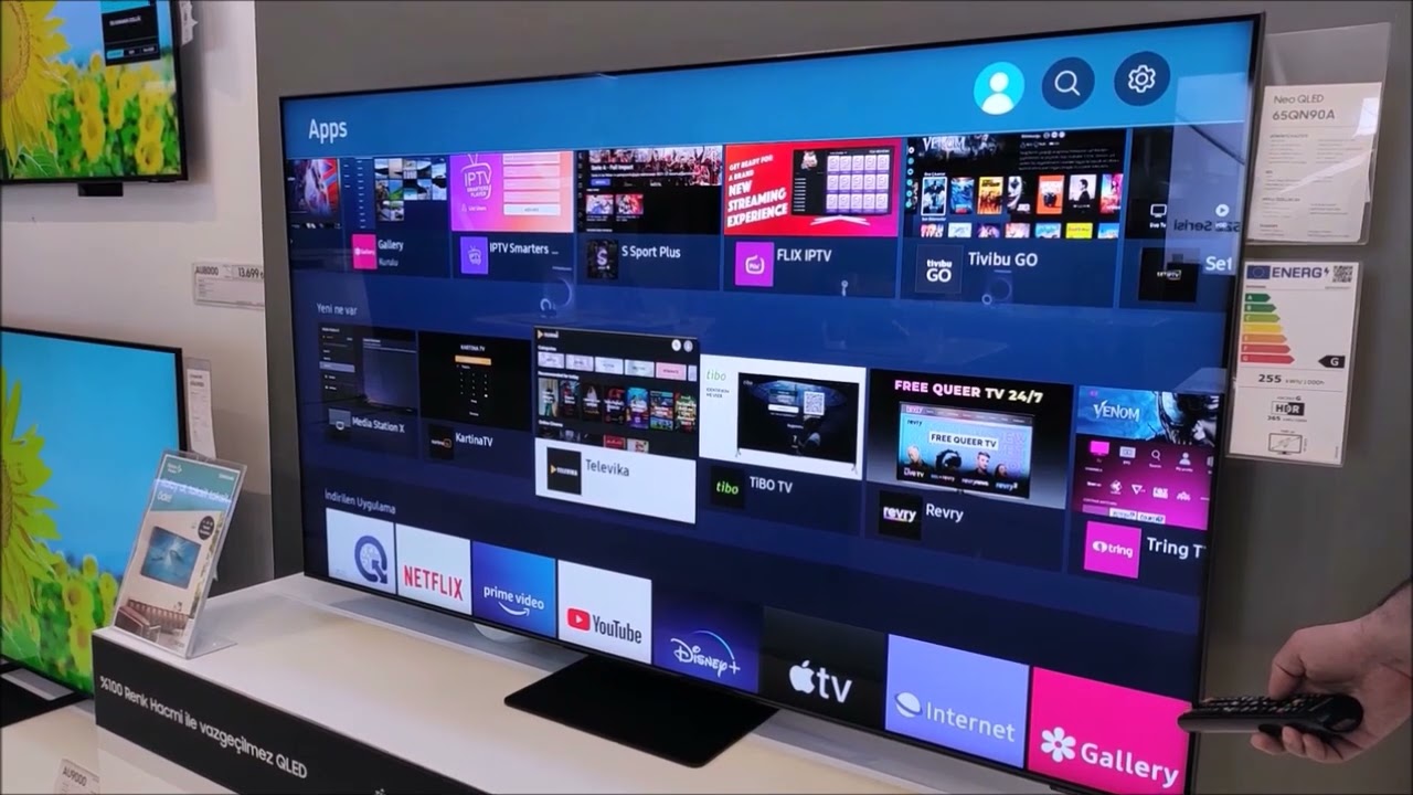 Samsung Smart Tv Ler De Uygulama Y Kleme Lem Yen Youtube
