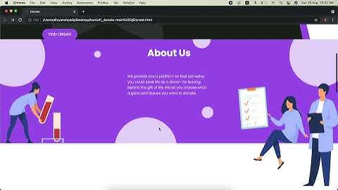 Daan - An Organ Donation Website