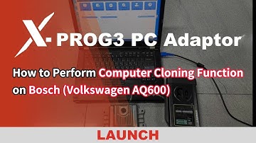 How to Clone Bosch VW AQ600 ECU Using Launch XProg 3 (EEPROM + FLASH Cloning)