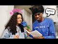 ANOTHER MAN SENT ME FLOWERS PRANK!! *GETS HEATED*