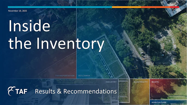 2024 GTHA Carbon Emissions Inventory Launch