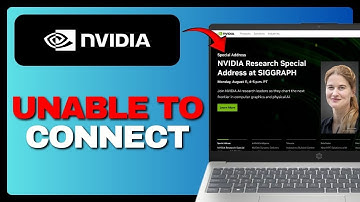 HOW TO FIX UNABLE TO CONNECT TO NVIDIA ERROR 