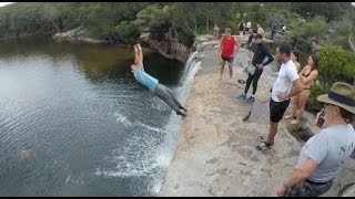 Sydney Royal National Park - Abseil - Rock Jumps - 30km Hike 2017