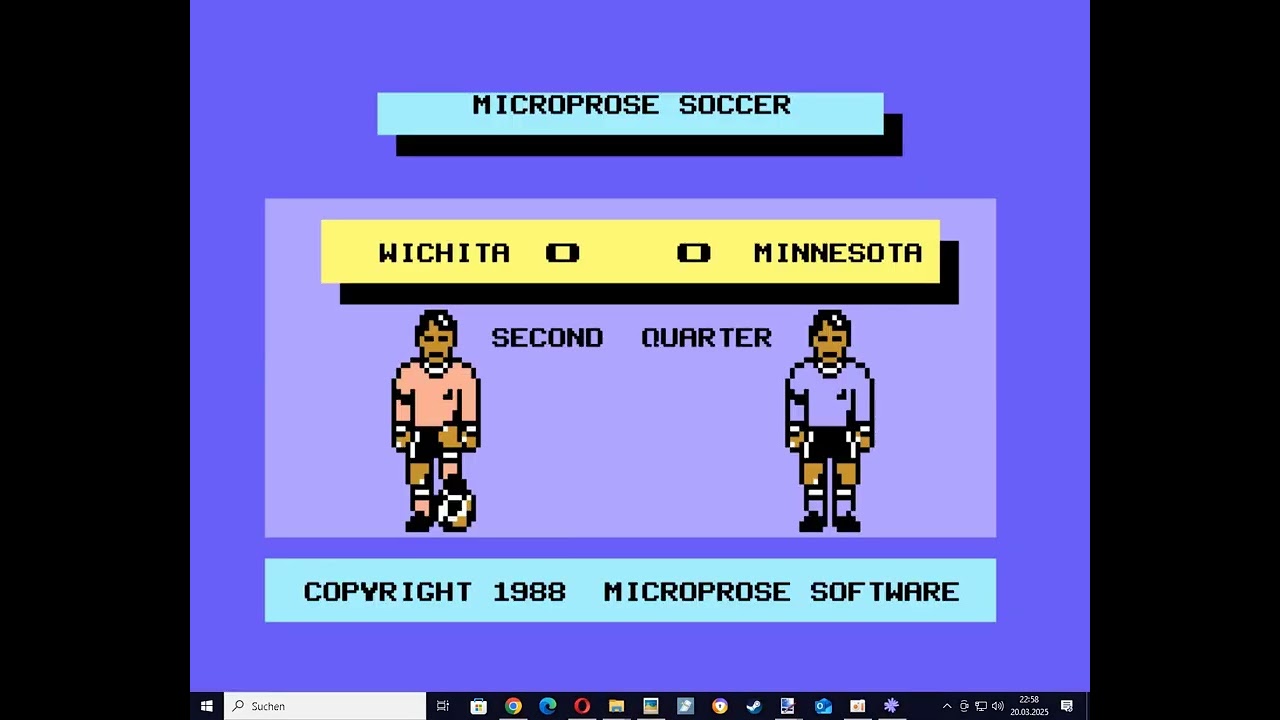 Microprose Soccer(Indoor)