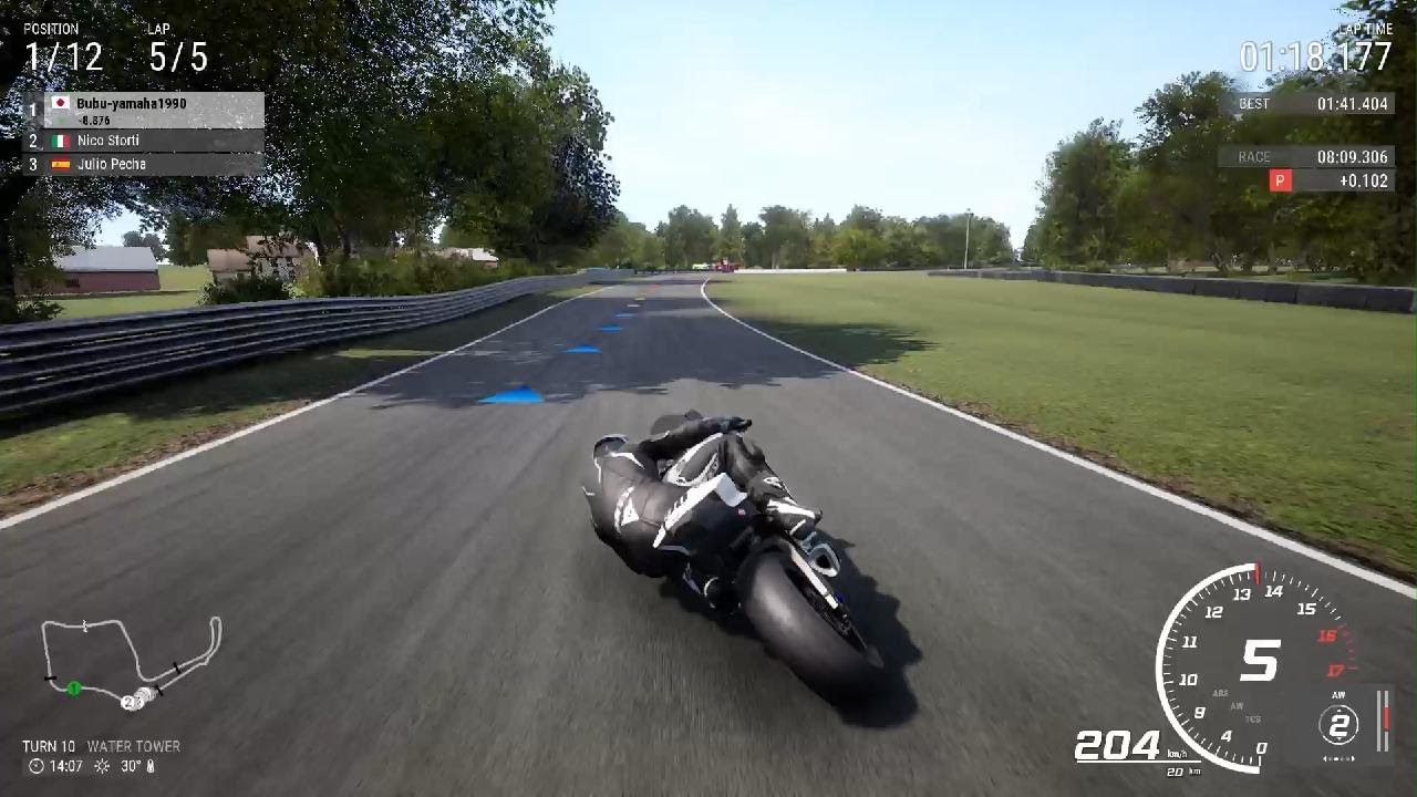 Game Ride 4 . Yamaha R6 Racing