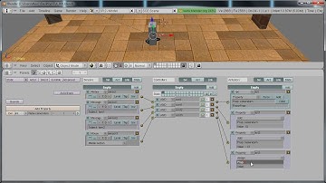 Blender tutorial - Rotating around and zooming towards your character in blender game engine part 2