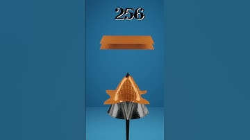 drop cloth simulation in blender #simulation#animation#clothsimulation#blender#cgi#satisfying#shorts