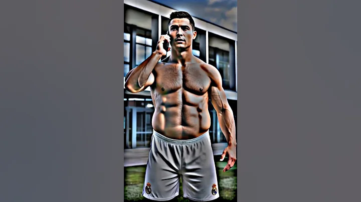 Ronaldo, Neymar, Mbappe & Messi Ate a Diamond..Now They're BUFF!#ronaldo #goat #messi #aifunnyshorts
