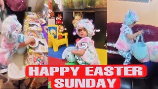 BB MILES FIRST EASTER EGG HUNT AROUND THE HOUSE ||BELL CANADA VLOG