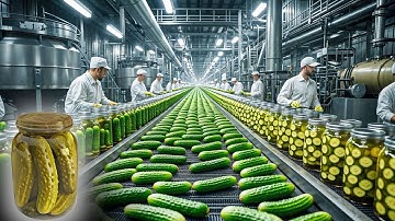 How Pickles Are Made - Harvesting Millions of Cucumbers for Pickle Production