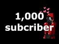 1,000 subcribers