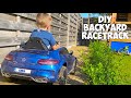 Building a DIY Small Backyard Racetrack