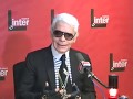 Karl Lagerfeld : "Je peux observer sans être trop observé"